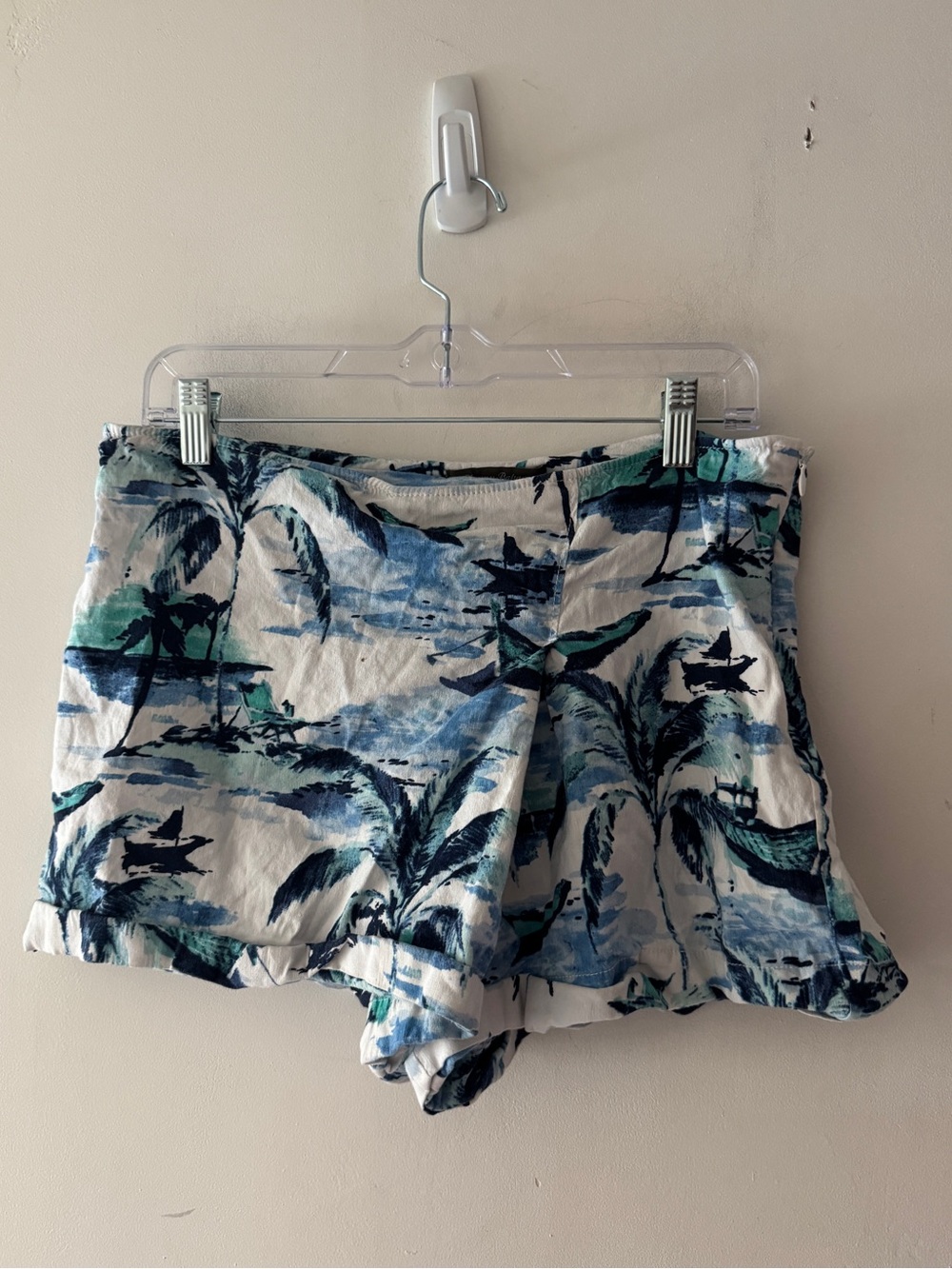 Tommy Bahama Tropical Linen Blend Skort Shorts